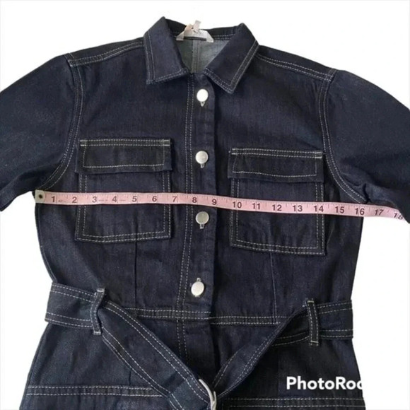 NEW AERYNE birkin jumpsuit dark blue - Picture 5 of 16